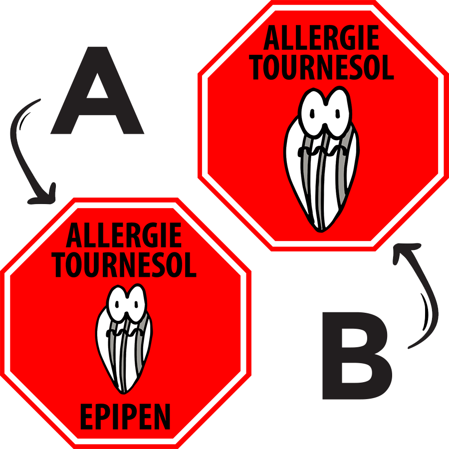 Étiquettes allergie