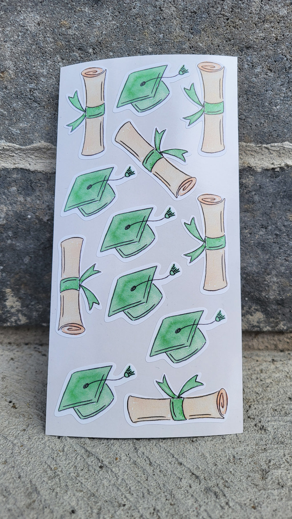 Graduation sticker