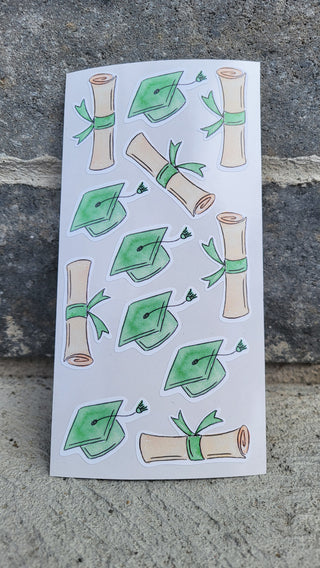 Graduation sticker