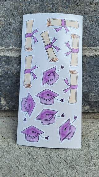 Graduation sticker