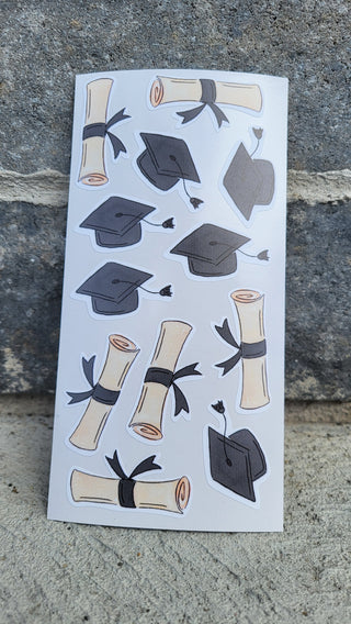 Graduation sticker