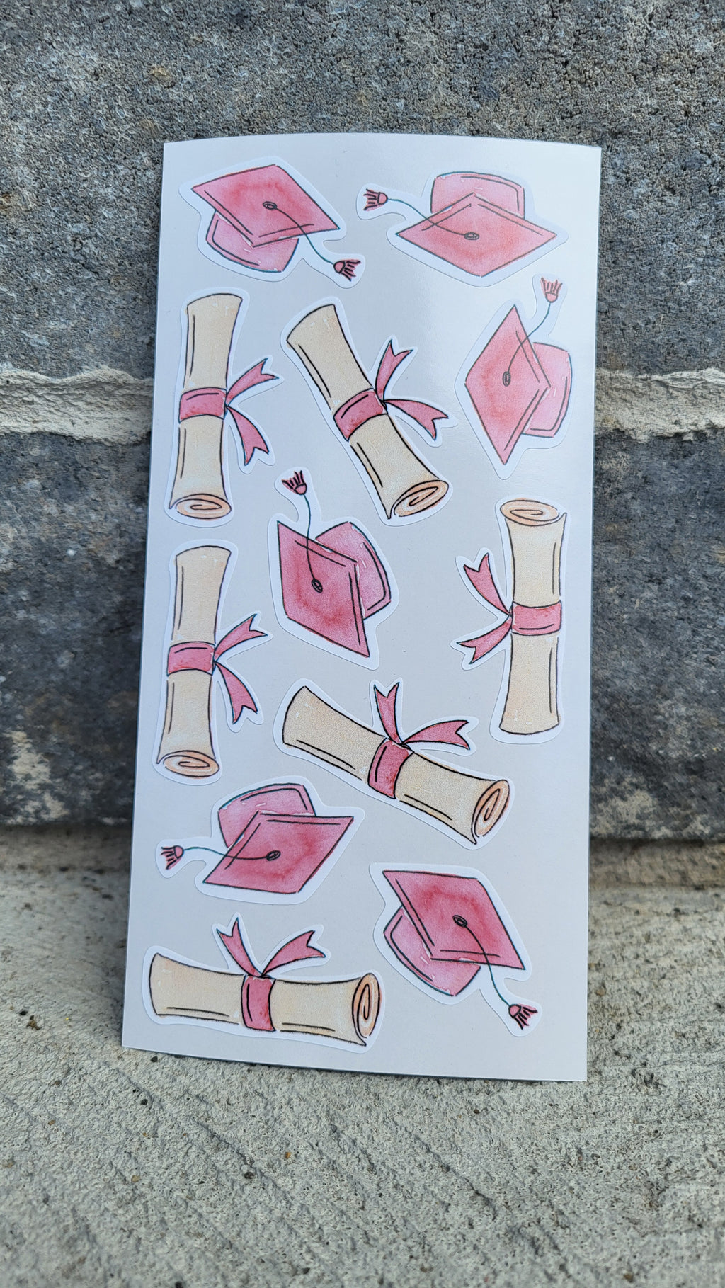 Graduation sticker