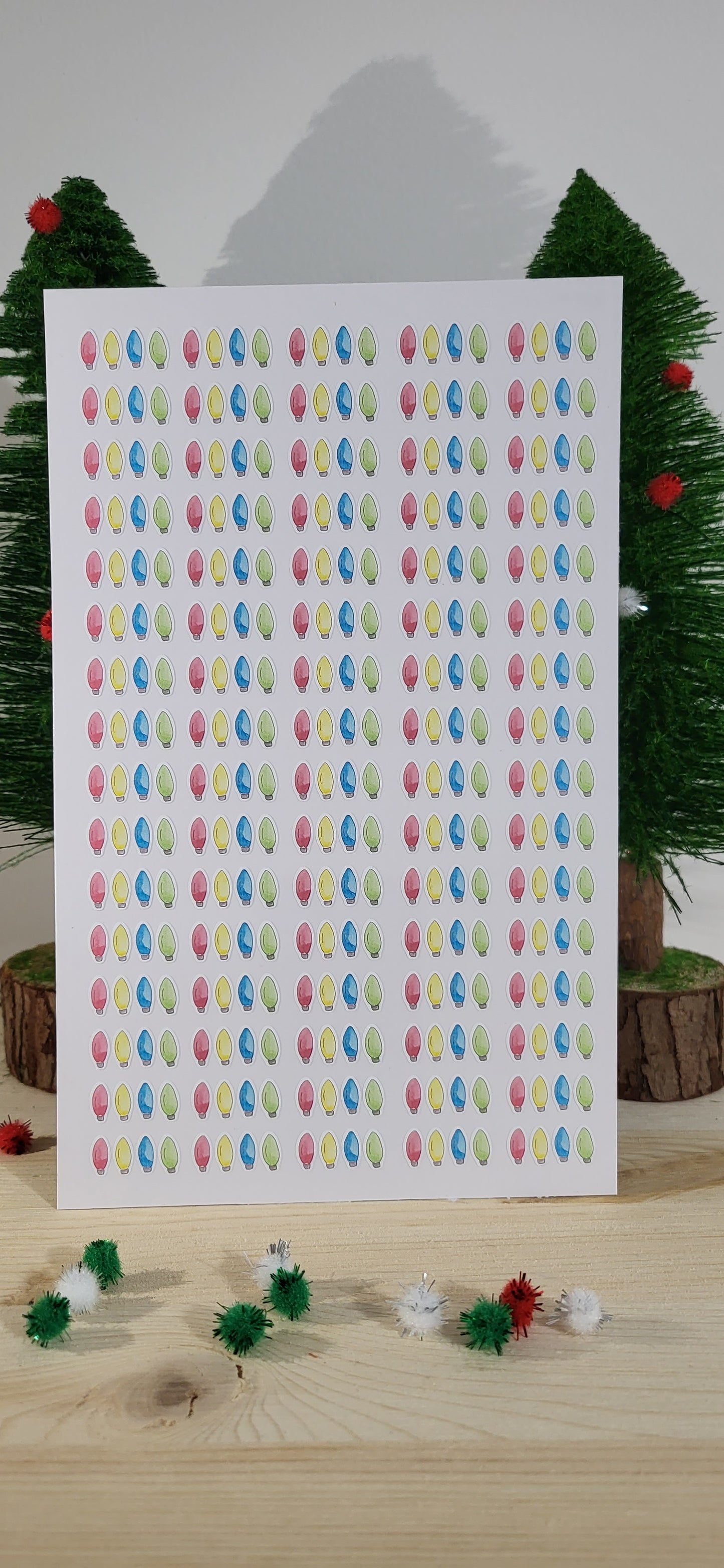 Christmas stickers
