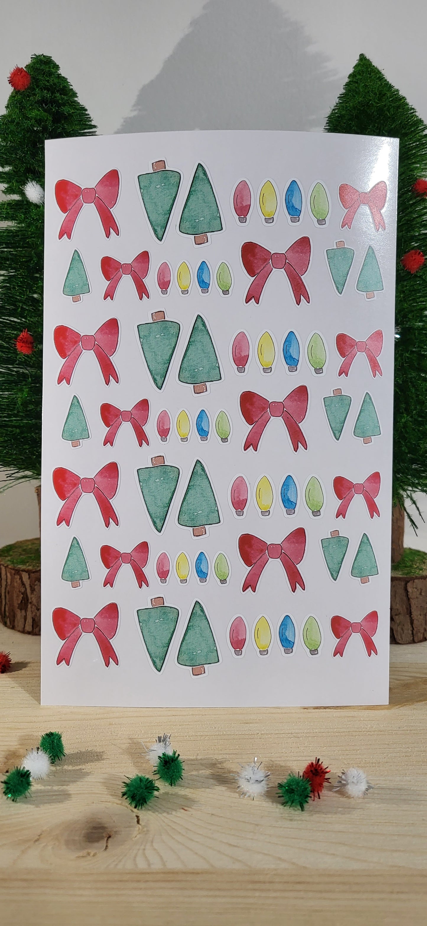 Christmas stickers