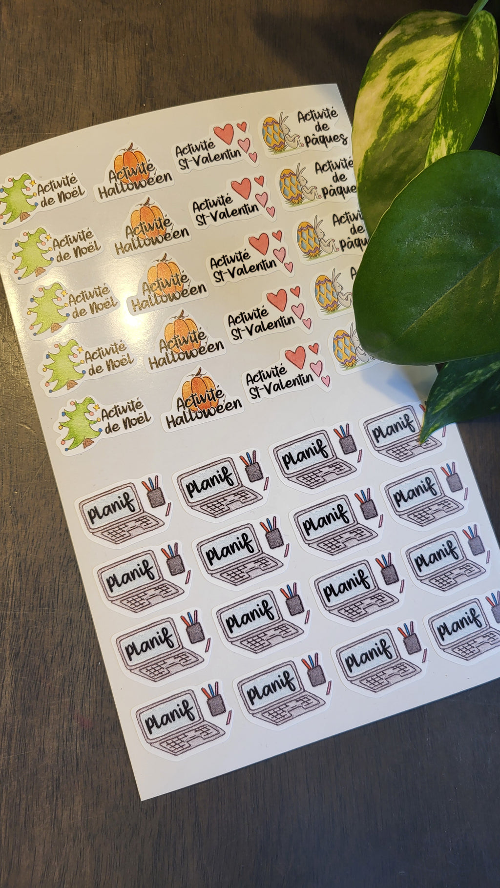 Planner sticker Educator