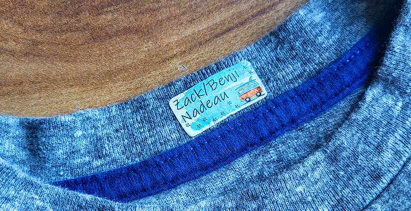 Iron-on labels