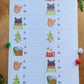 Christmas stickers