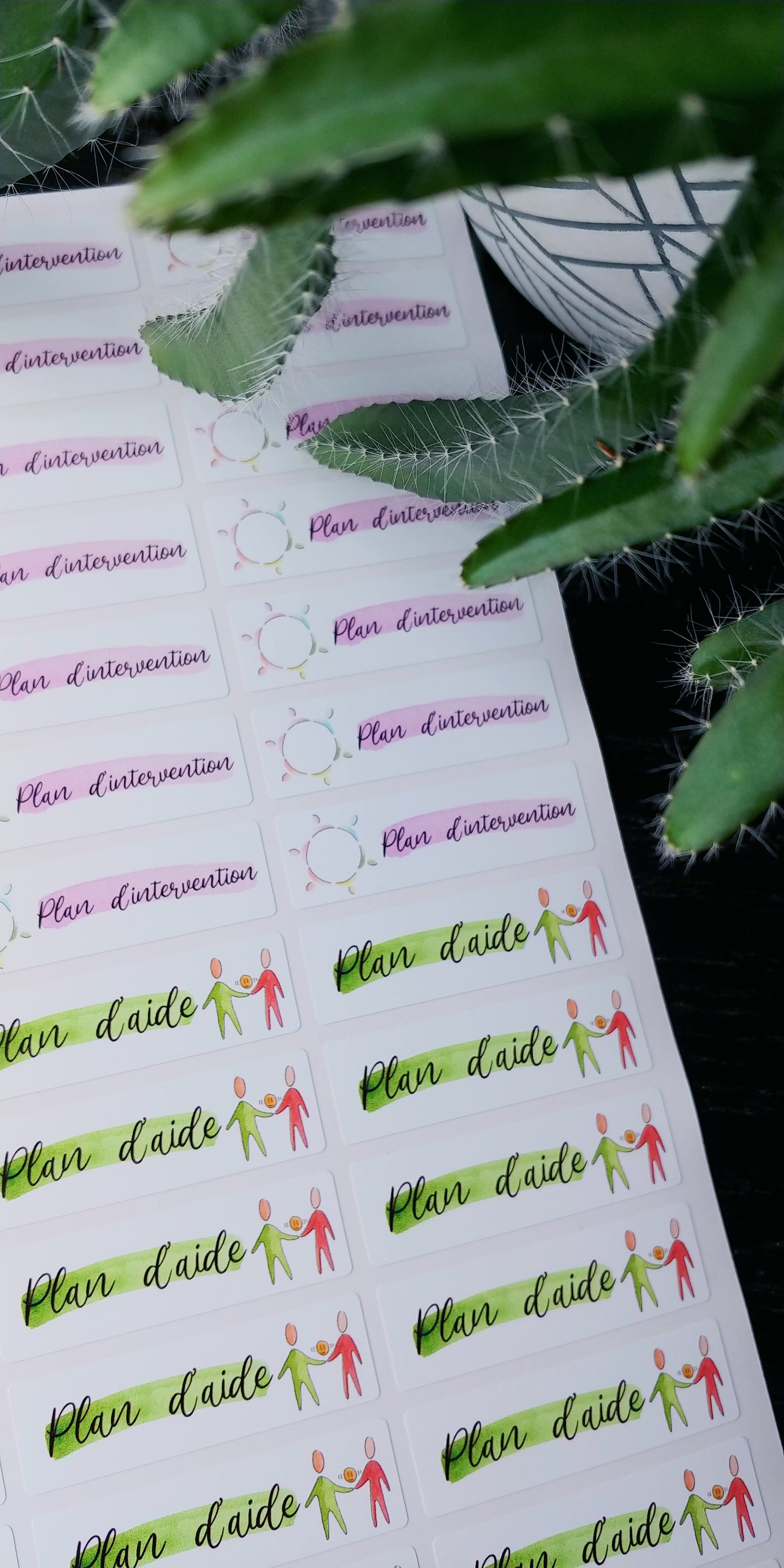 S.E.T. Planner Stickers